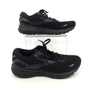 Brooks Ghost 15 Shoes Womens Size 8.5 D Wide Black Athletic Running Walking